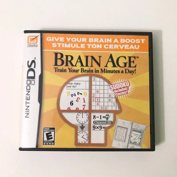 Lot of 4 Nintendo DS Brain Age 1 and 2 Double Sequence  Crosswords Game - Picture 4 of 16